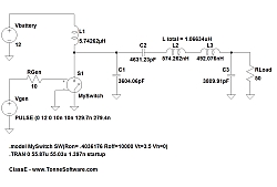 LTspice screen